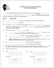 commercial real estate purchase agreement form3
