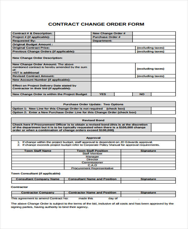 contract change order form4