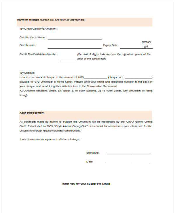 convocation foundation donation receipt form
