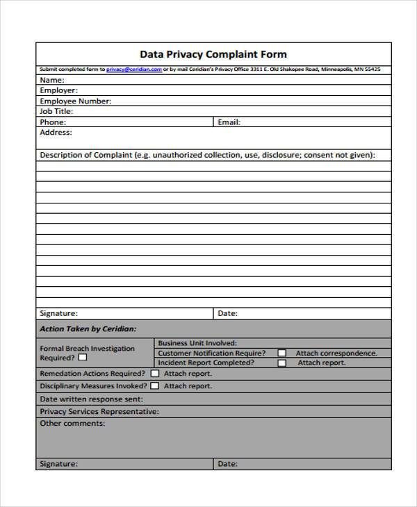 data privacy complaint form1