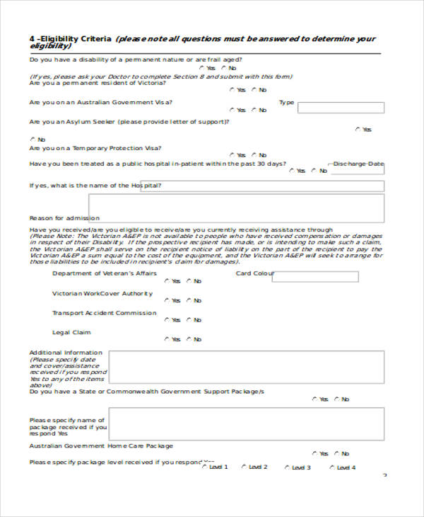 disability claim application form3