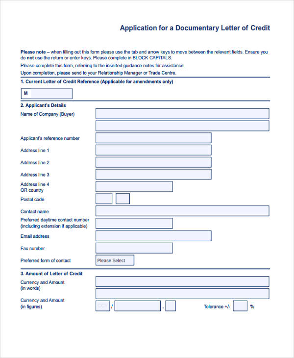 FREE 31+ Credit Application Forms | PDF