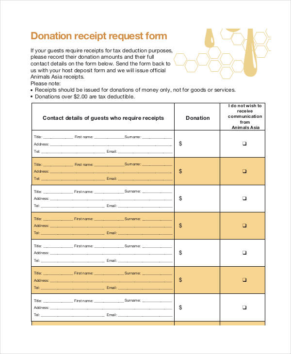 donation receipt request form2