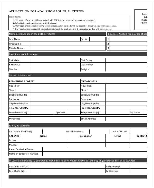 dual citizen application form1
