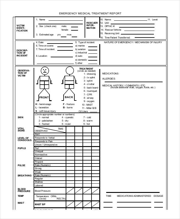 FREE 37+ Incident Report Forms in PDF | MS Word | Excel