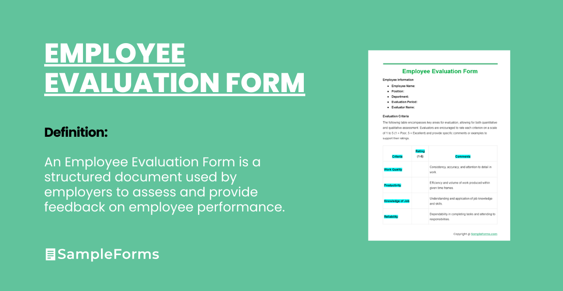 employee evaluation form fi