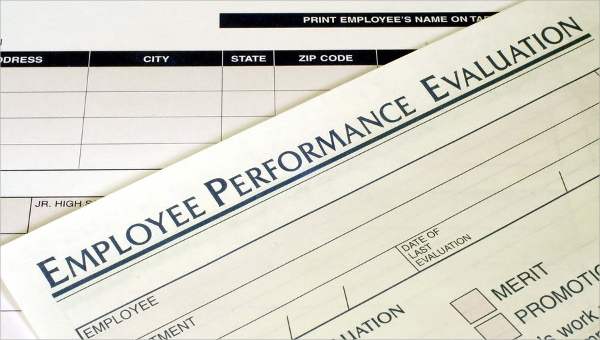 employee evaluation forms