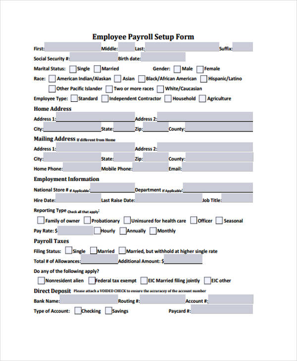 employee payroll setup form2