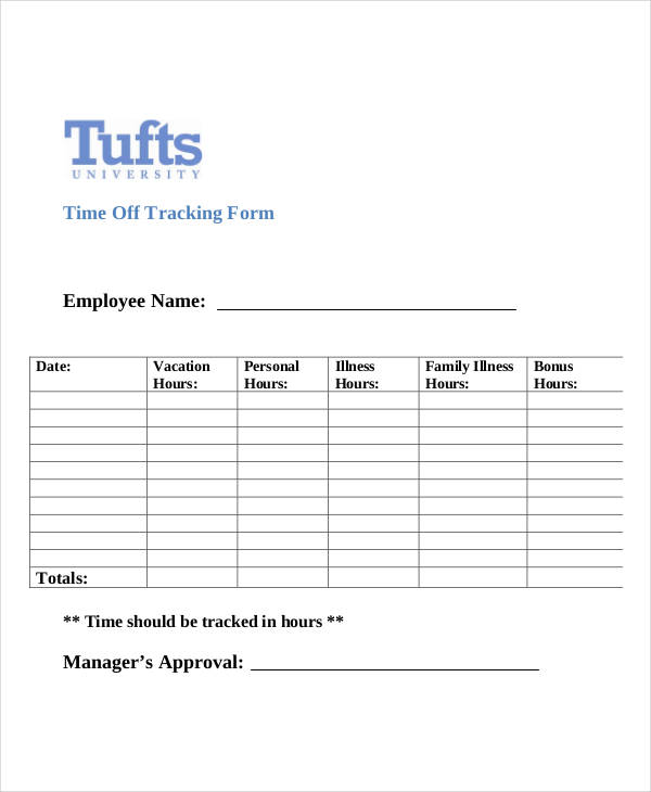 FREE 32 Printable Tracking Forms In PDF MS Word Excel