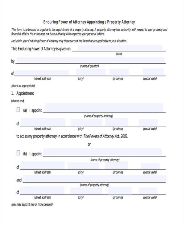 FREE 35 Power Of Attorney Forms In PDF