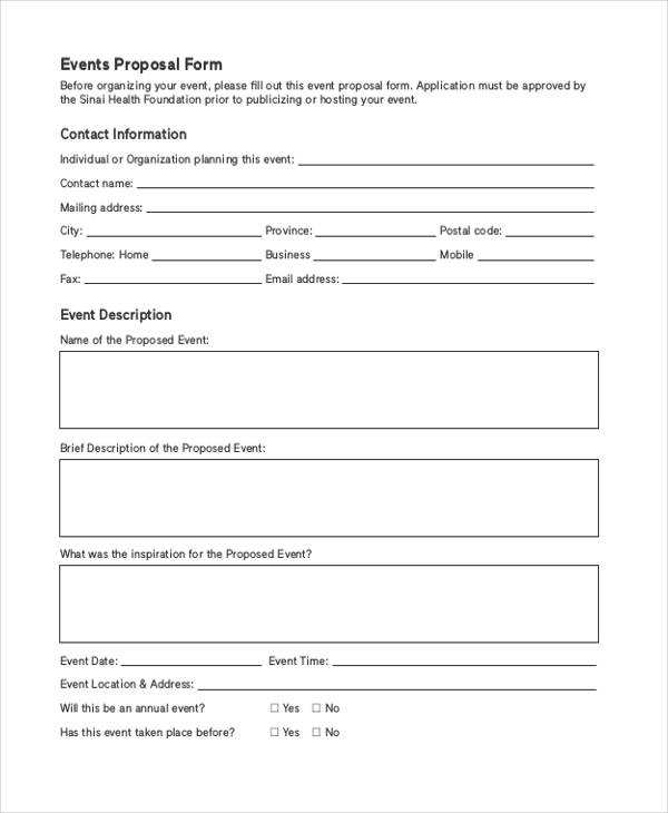 event budget proposal form