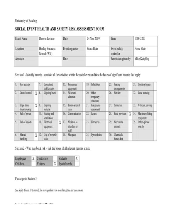 event health risk assessment form2