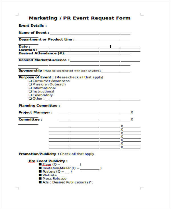 event management request form1