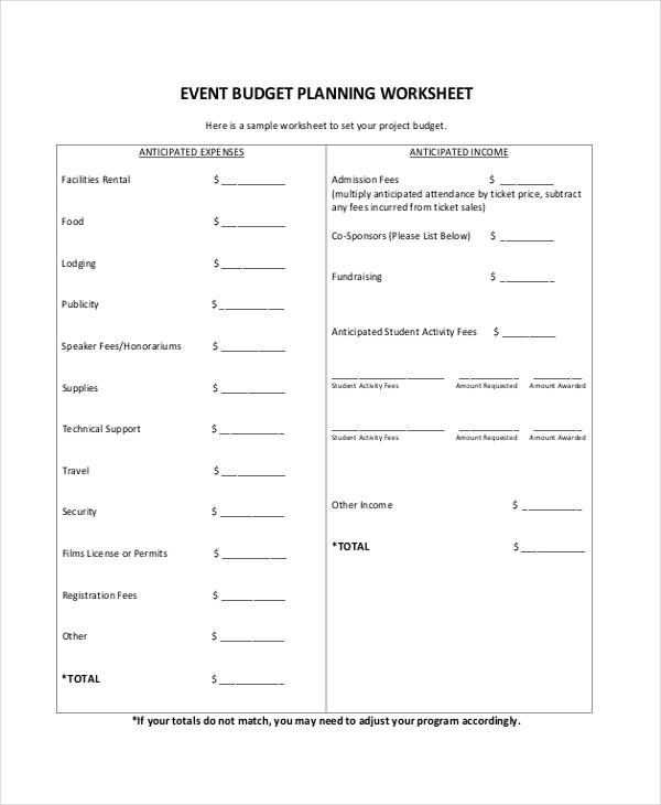 event planning budget form3