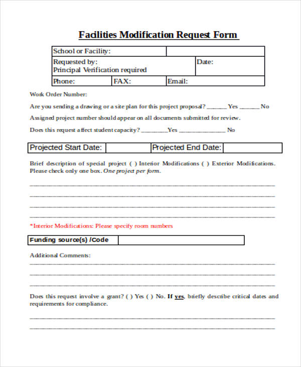 facilities work order request form5