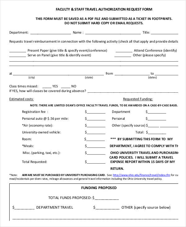 faculty travel authorization request form1