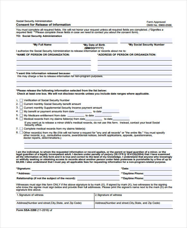 Patient Video Release Form