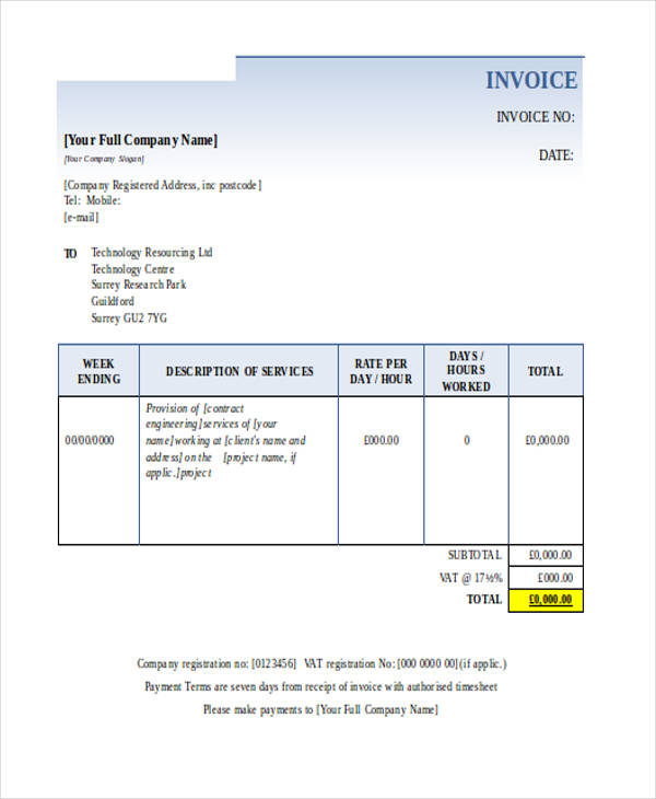 free fillable invoice form4