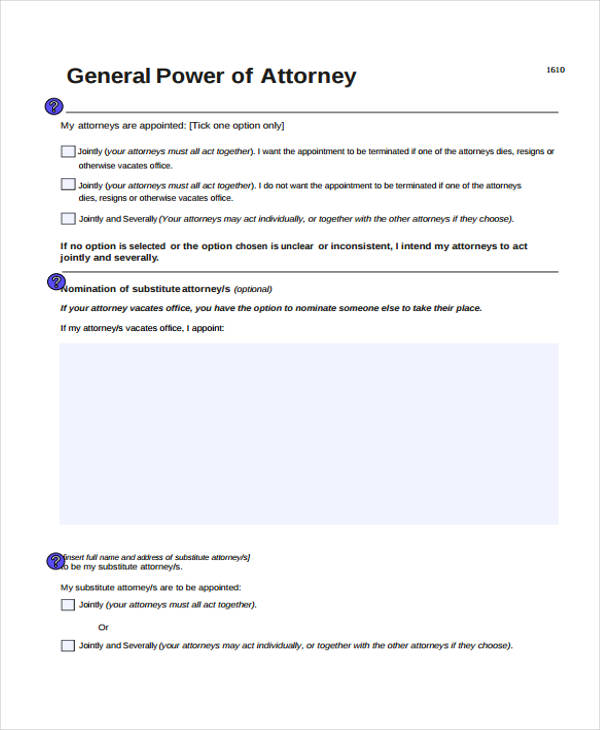 FREE 24+ Power of Attorney Forms in PDF | MS Word