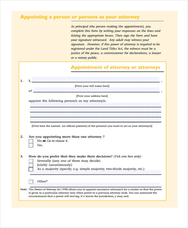 free general power of attorney form3