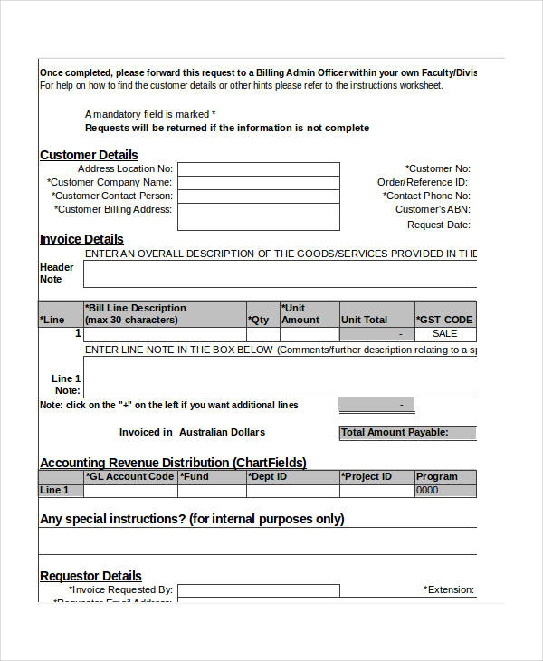 free printable invoice form3
