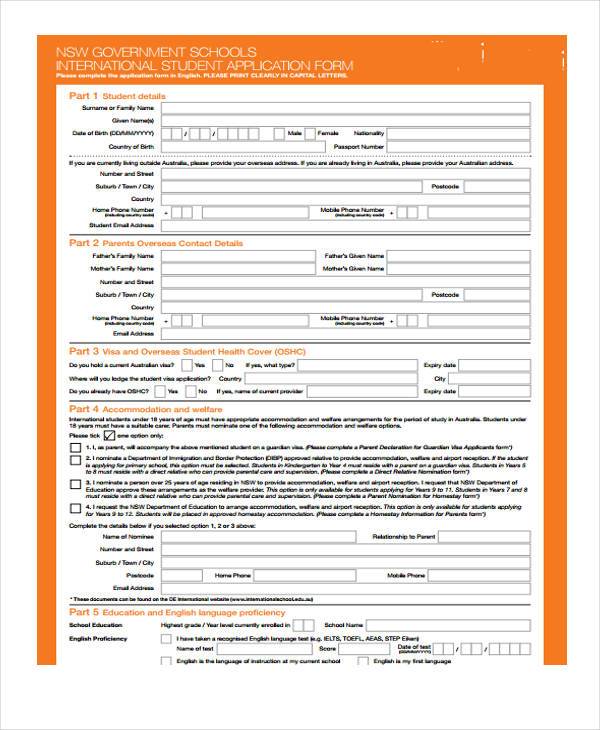 FREE 51+ Application Forms in PDF MS Word Excel