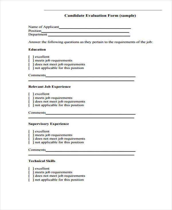 hr candidate evaluation form5