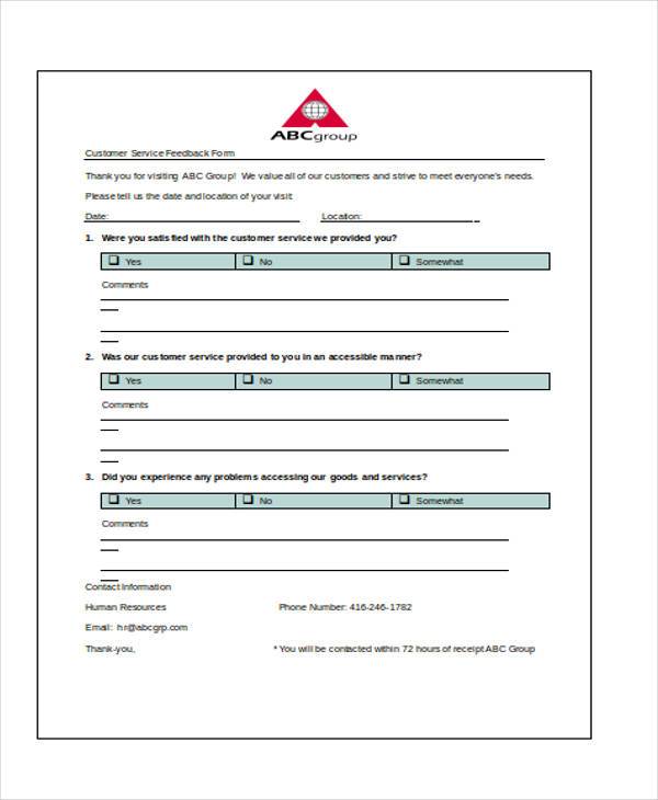 hr department feedback form1