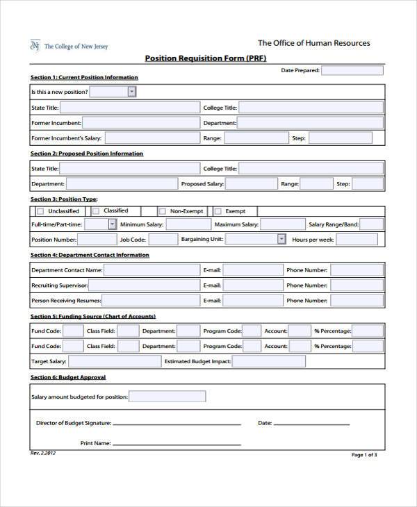 FREE 29+ HR Forms in PDF MS Word Excel