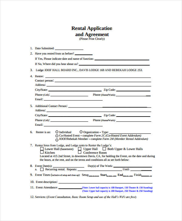 Basement Lease Agreement Sample Openbasement