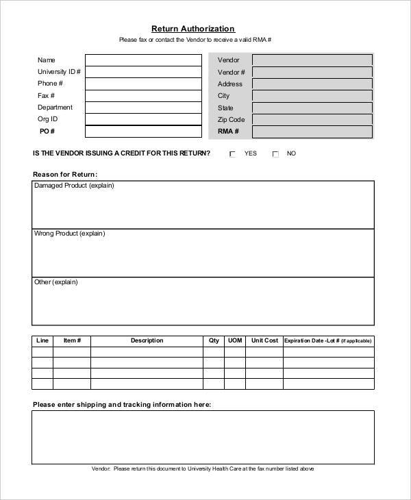 FREE 41+ Authorization Forms in PDF | Excel | MS word