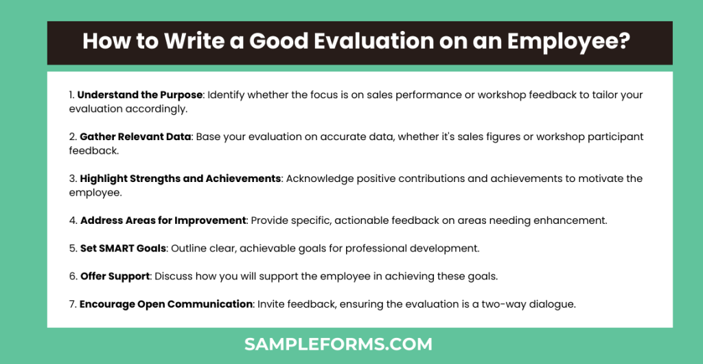how to write a good evaluation on an employee 1024x530