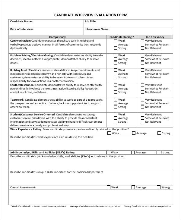 job candidate interview evaluation form1
