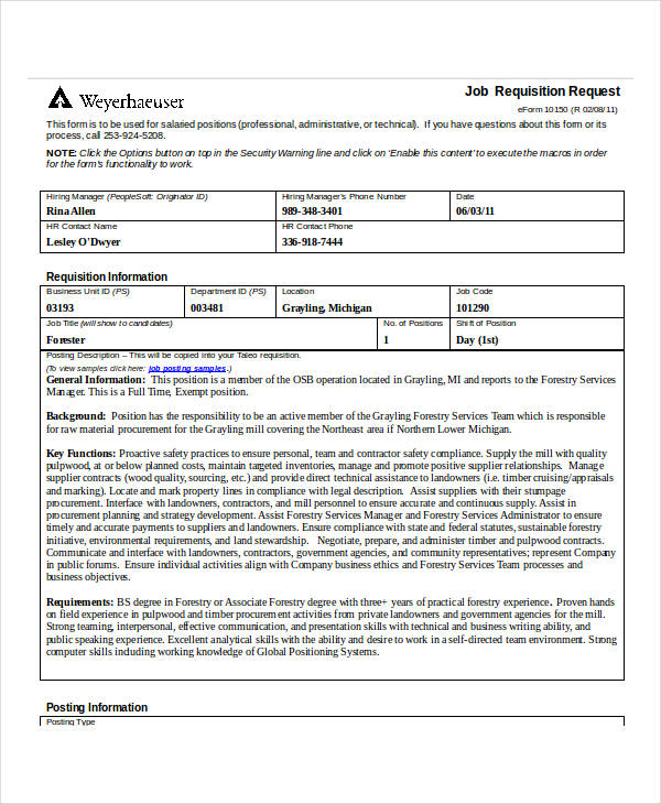 job requisition request form2