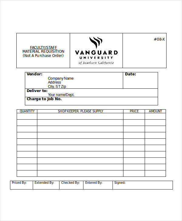material purchase requisition form1