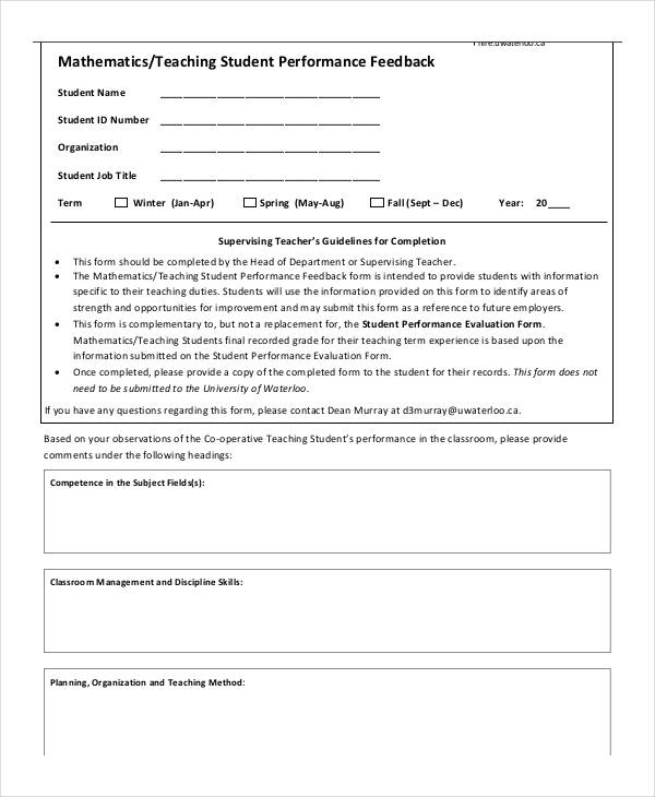 free-27-teacher-evaluation-forms-in-pdf-ms-word