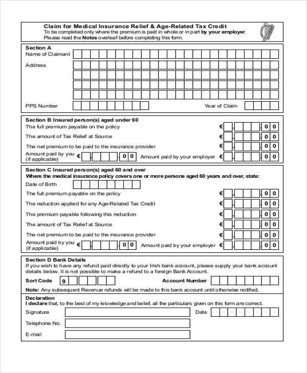 FREE 41+ Printable Medical Forms in PDF | Excel | MS Word