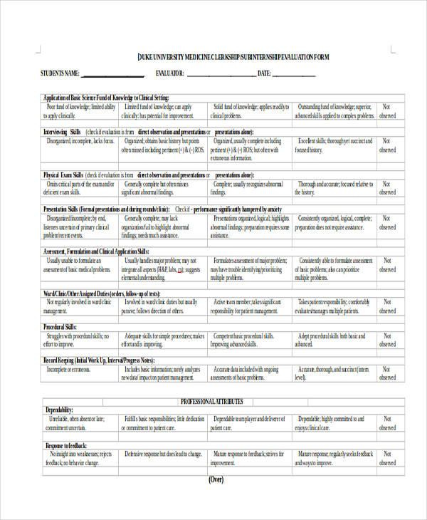 medical student clinical evaluation form1