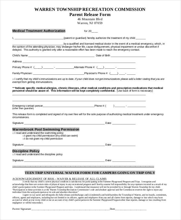 FREE 15 Medical Authorization Forms In PDF Excel MS Word