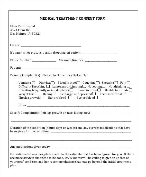 medical treatment consent form1