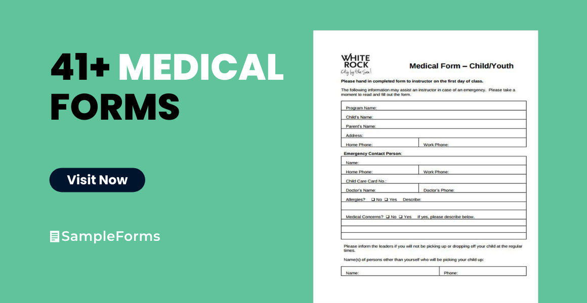 medicals forms