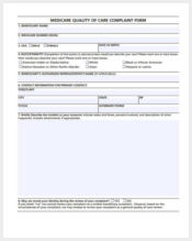 medicare quality of care complaint form1