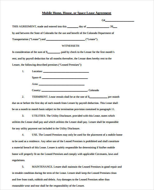 FREE 21 Sample Rental Agreement Forms In PDF MS Word