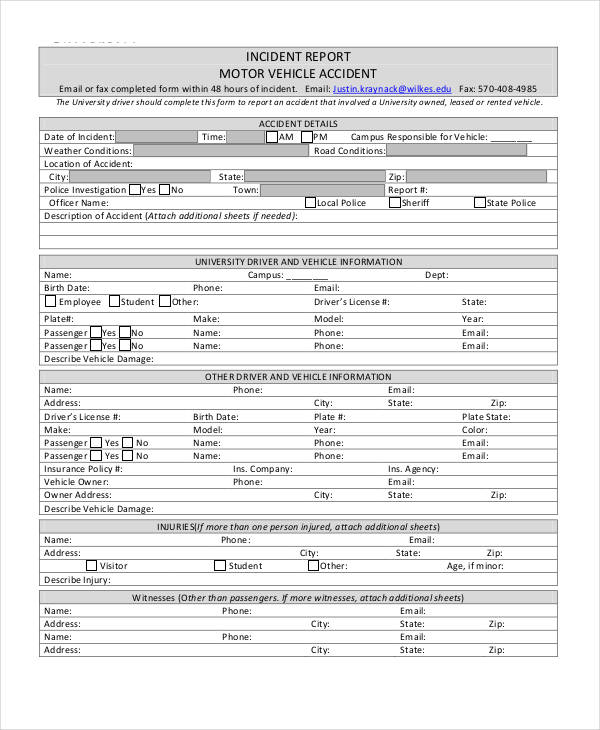 motor vehicle incident report form1