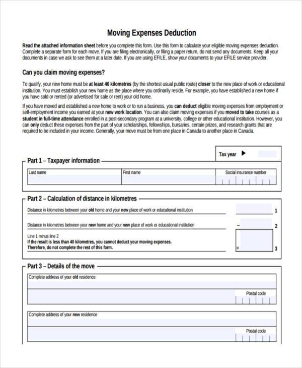 FREE 44+ Expense Forms in PDF MS Word Excel