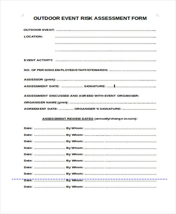 outdoor event risk assessment form1