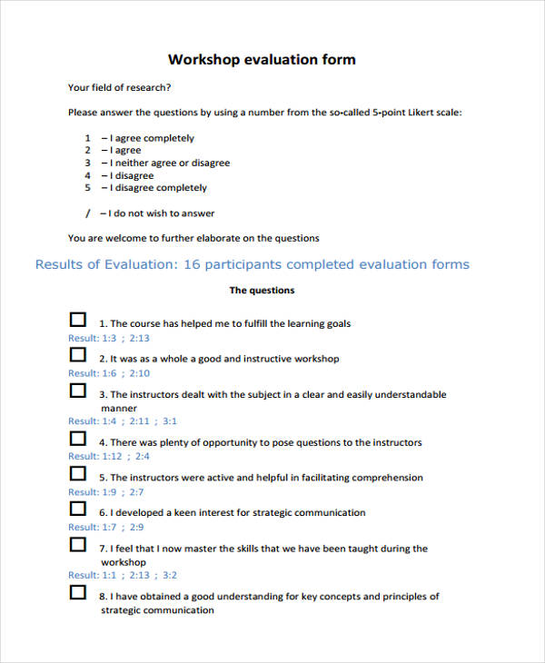 parent workshop training evaluation form1
