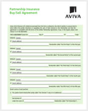 partnership buy sell agreement form