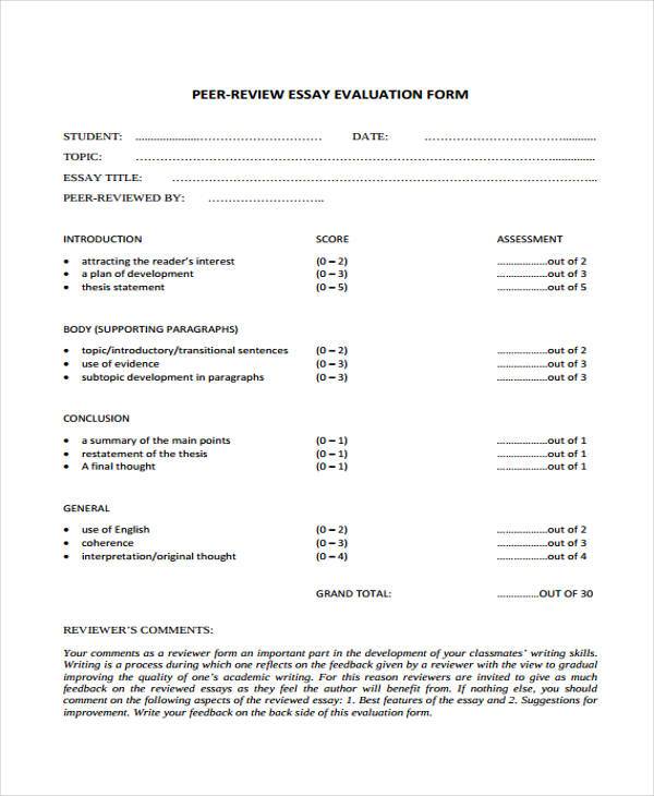 Evaluation Essay Examples | biblioteca.fundaciononce.es