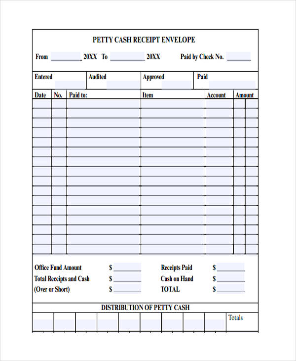 FREE 43+ Receipt Forms in PDF | Excel | MS Word